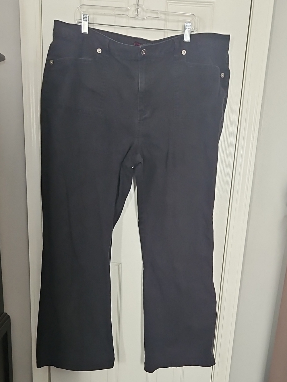 Zana Di Black Wide Leg Jeans